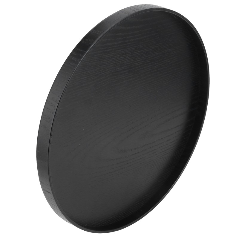 Wooden Round Tea Cup Tray Round Originality Fruit Palte Tableware