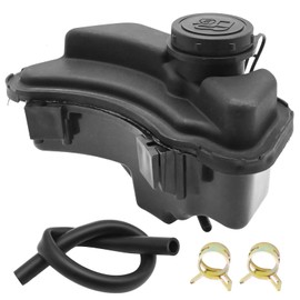 VIKKSAER 84004660 Fuel Tank with Cap & Fuel Line & Clamp, Replacement for Brigs-Straton 08P502 09P602 09P702 E450 E500 Lawn Mowers