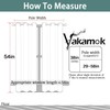 Yakamok - Cortinas opacas moradas para recámara, aislamiento térmico, con