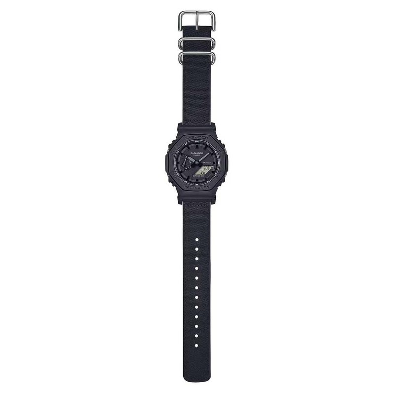 Casio Watch GA-2100BCE-1AER, black, Strap