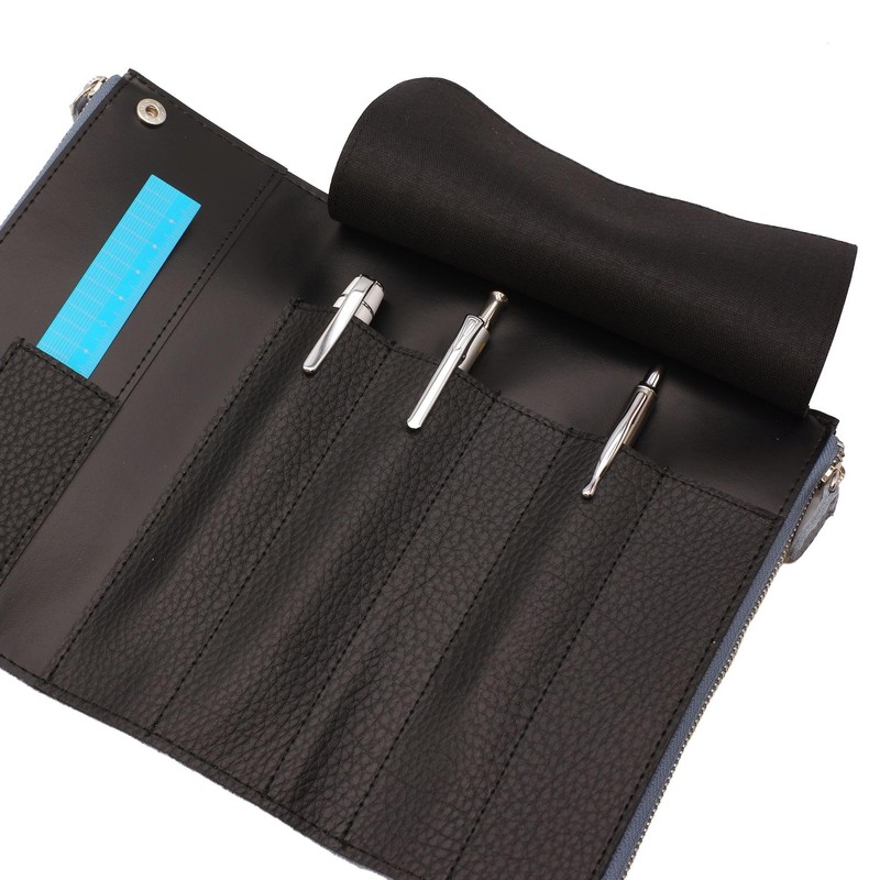 Bendi LDKA-B Essential ADRIA Genuine Leather Italian Leather [Blue Gray]