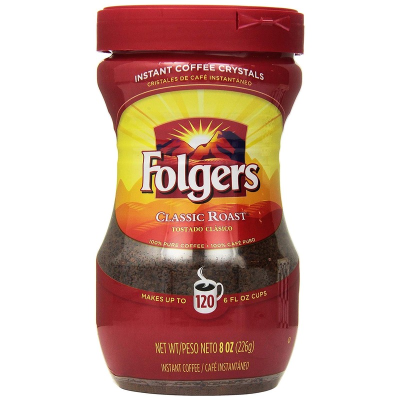 Folgers Coffee Singles Classic Roast, 38 Single Servings (Pack of