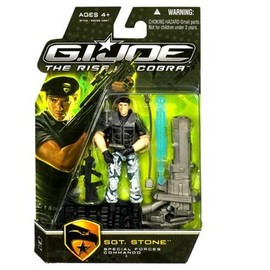 G.I. Joe The Rise of Cobra 3 3/4" Action Figure Sgt. Stone (Special Forces Commando)