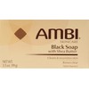 Ambi Skincare Black Soap with Shea Butter, 3.5 Oz (Pack