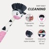 Vigar Moo Cow-Shaped Soap Dispensing Dish Brush, Dish Brush with