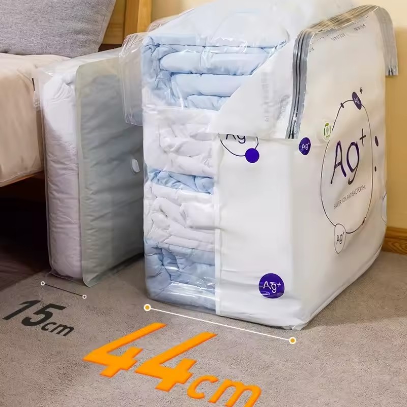 AG+ Vacuum Storage Bags No Pump Required Space Saving Compression