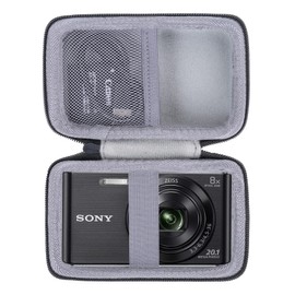 Hard Travel Case for Sony DSC-W800/W810 Digital Camera by Aenllosi