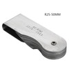 Stainless Steel Radius Fillet Gauge External Internal Concave Convex Measuring