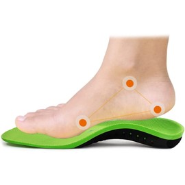 Bhcanae Insole, Arch Support, Shock Absorption, Footbed Cushion, Arch Support, Unisex, Adjustable Size