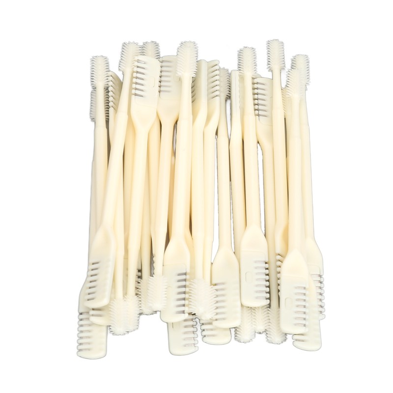 24 Pcs 360 Degree Rotating Nose Hair Trimmer Double Head
