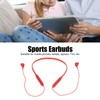 Bluetooth Neckband Headset IPX7 Waterproof Noise Cancelling Deep Bass Flexible
