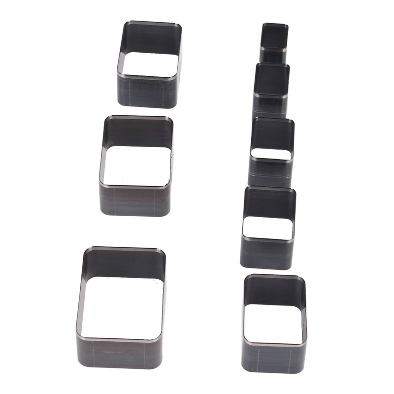 8pcs Leather Punch Cutter Mold High Carbon Steel Hollow Punch