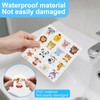 800 Adorable Round Land Water Proof Animal Stickers in 16