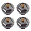 Pack of 4 3/4 Inch Bleed Valve, Manual Radiator Air