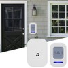 Wireless Intelligent Doorbell Remote 918.6ft Range Waterproof Door Chimes
