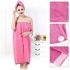Keenso - Toalla de Baño Ajustable Envolvente Mujer - Fast