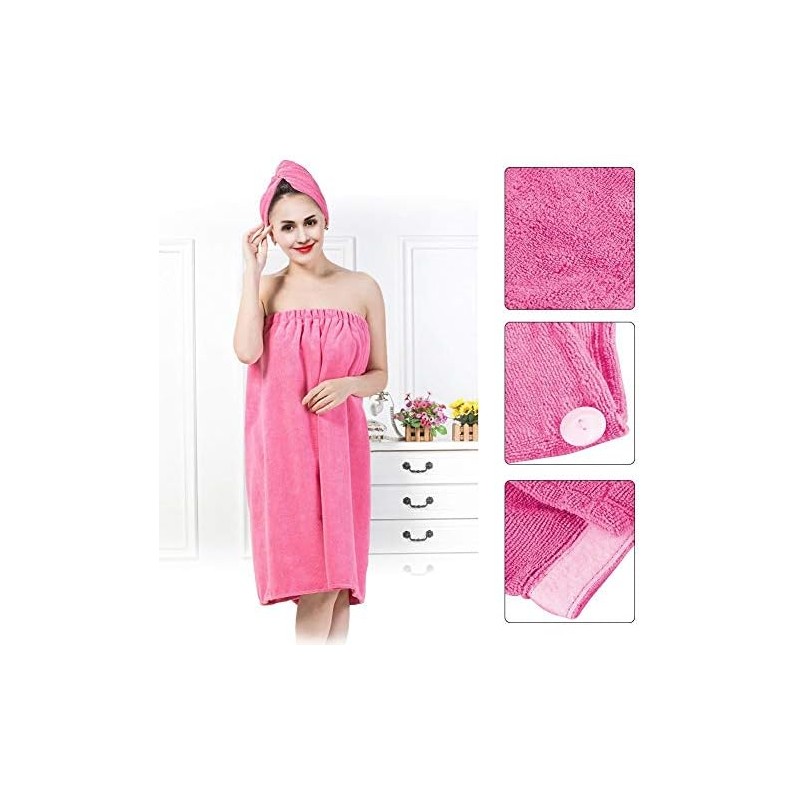 Keenso - Toalla de Baño Ajustable Envolvente Mujer - Fast
