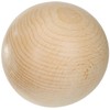 Rayher Rohholz-Kugel aus Buchenholz, ungebohrt, 80 mm ø, zum Basteln