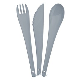 Koziol 3036632 Rio Cutlery Set Thermoplastic Cool Grey