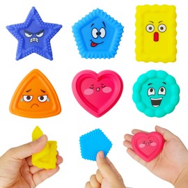 Cuackamily 6pcs Sensory Toys for Toddler Emotional Support Toys Special Needs Developmental Toys Autism toys for Kids Stress Relief Fidget Sensory Toys for Autism Social Emotional Skill Learning Gifts