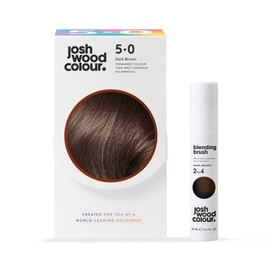 Josh Wood Permanent Colour 5.0 & Dark Brown Blending Brush