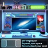 Elephance Small Gaming Desk with Pegboard, 39 Inch Computer Desk