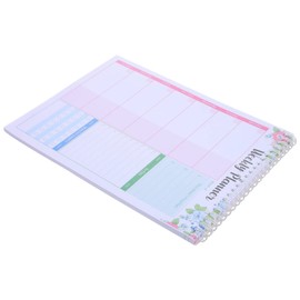 weekly planner hourly schedules daily schedule notepad time management organizers memo agenda notebook planner notebook work calendar agenda notepad notebooks Coil delicate student