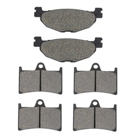 Road Passion Front & Rear Brake Pads Kit Compatible with Yamaha XP 500 T-Max 2008 2009 2010 2011 / XP 500 T-Max ABS 2008 2009 2010 2011