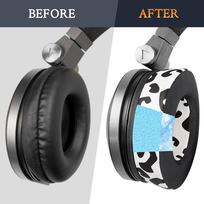 SOULWIT 90 mm Cooling Gel Replacement Ear Pads for JBL