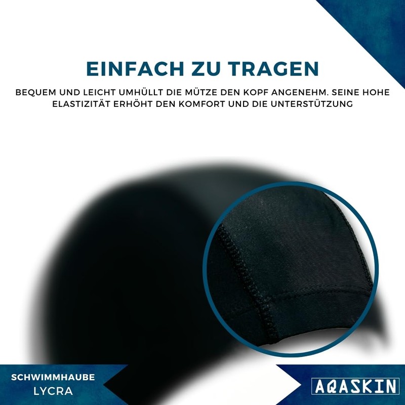 Professional Lycra Swimming Cap Hypoallergenic Latex Free Unisex