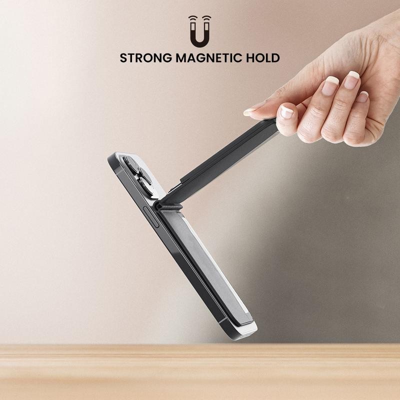 EZMO MagSafe Wallet & Phone Stand - Color: Dove Grey