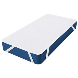 Molton Mattress Protector, 200 x 200 cm, Made from 100% Cotton, Breathable, Comfortable Mattress Topper