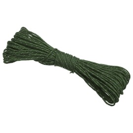 PATIKIL 65 Feet Reflective Guyline Camping Paracord, 3mm Tent Cord Guyline Rope Nylon Paracord Rope for Camping Tent Tarp Hiking Green (20M)