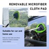 MUQIDA Windshield Cleaner Tool, Retractable Car Window Glass Wash Brush