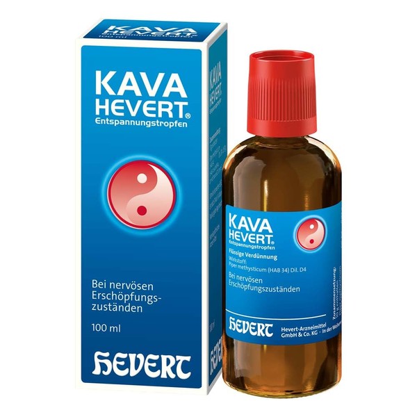 Kava Hevert Relaxation Drops 100ml Solution