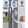 I-EASYDWW 2 Pack Window Chain Lock, Stainless Steel Window Restrictor