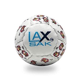 Lacrosse Sak Soft Practice Lacrosse Balls - Same Weight & Size as a Regulation Lacrosse Balls, Great for Indoor & Outdoor Practices, Less Bounce & Minimal Rebounds - Mini Crabs, 2 Pack