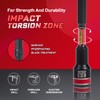 Geinxurn Impact Nut Driver Set, 10 Pieces 2.56”6”Long 1/4”5/16”3/8”7/16” 1/2”6