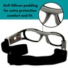 BLUE CUT Safety Basketball Goggles For Kids for Outdoor Sports