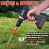 8Pack Tent Stakes-8” Drill in Heavy Duty Ground Pegs Screw
