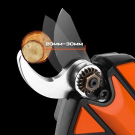 Kebtek Replacement Blade for KT930 Electric Pruning Shears, SK5 High Carbon Steel Teflon Coating,Max Cutting Diameter 30 mm (2 Pack Upper Blade)