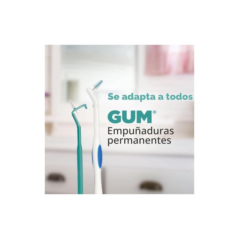 GUM Proxabrush Go-Betweens Interdental Brush Refills, Wide, 16 Count