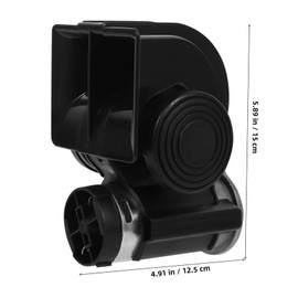 Alipis Loud Train Horn Electric Snail Air Horn for Motorcycle and Truck with Easy Installation Compact Design for Enhanced Vehicle Presence