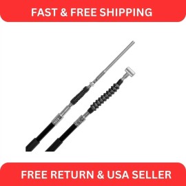 Caltric Fits Honda FourTrax 300 Rear Foot Brake Cable TRX300 TRX300FW 2x4 4x4 1993-2000