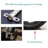 AKIHISA 2 Pcs 27/32 Inch Heavy Duty Rigid Handleless Flat
