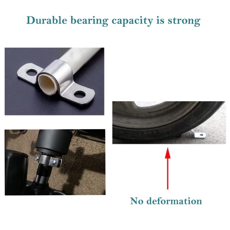 AKIHISA 2 Pcs 27/32 Inch Heavy Duty Rigid Handleless Flat