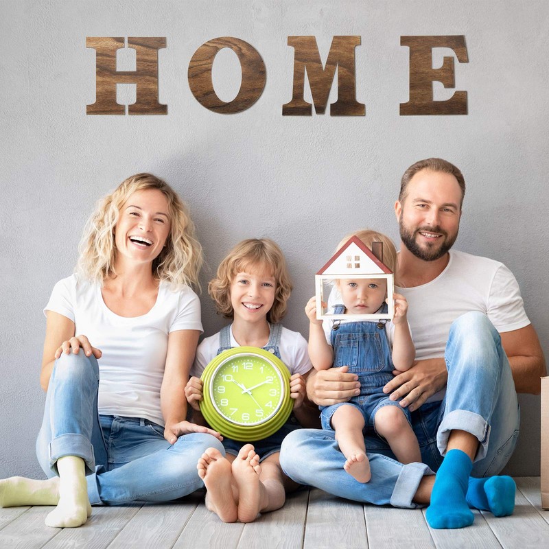 Jetec 4pc 12 Inch Farmhouse Wall Decor Home Sign Wall