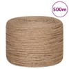 Rope 100% Jute 0.2" 19685", Hardware, Chain, Wire & Rope,