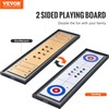 VEVOR Shuffleboard and Curling 2 in 1 Board Games, 45"