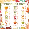 hhdatc 3PCS Thanksgiving Banner Set Happy Thanksgiving Banner Maple Leaves